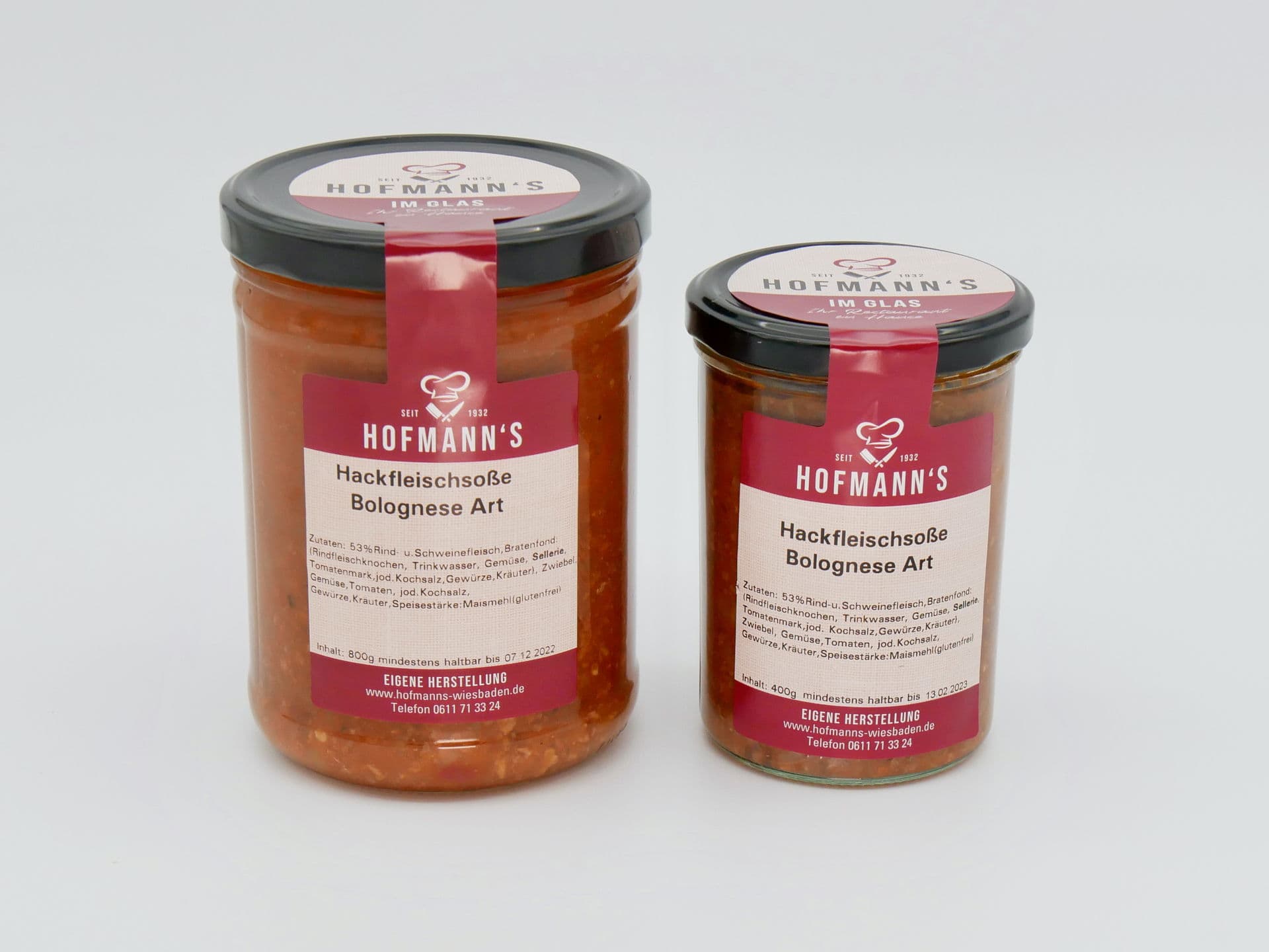 Hackfleischsauce Bolognese Art