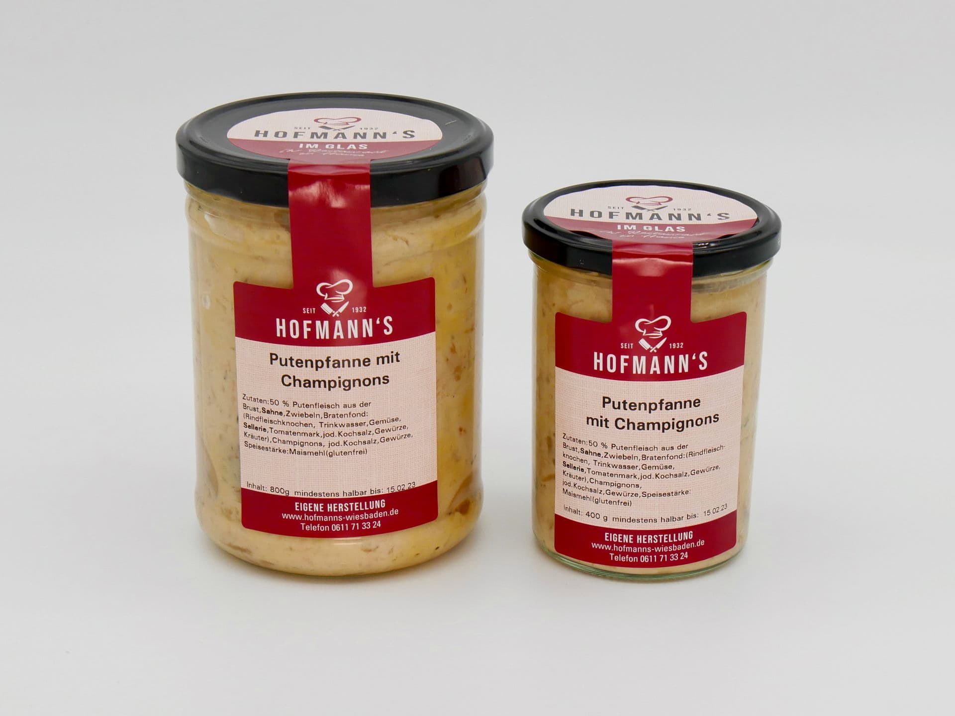 Putenpfanne mit Champignons