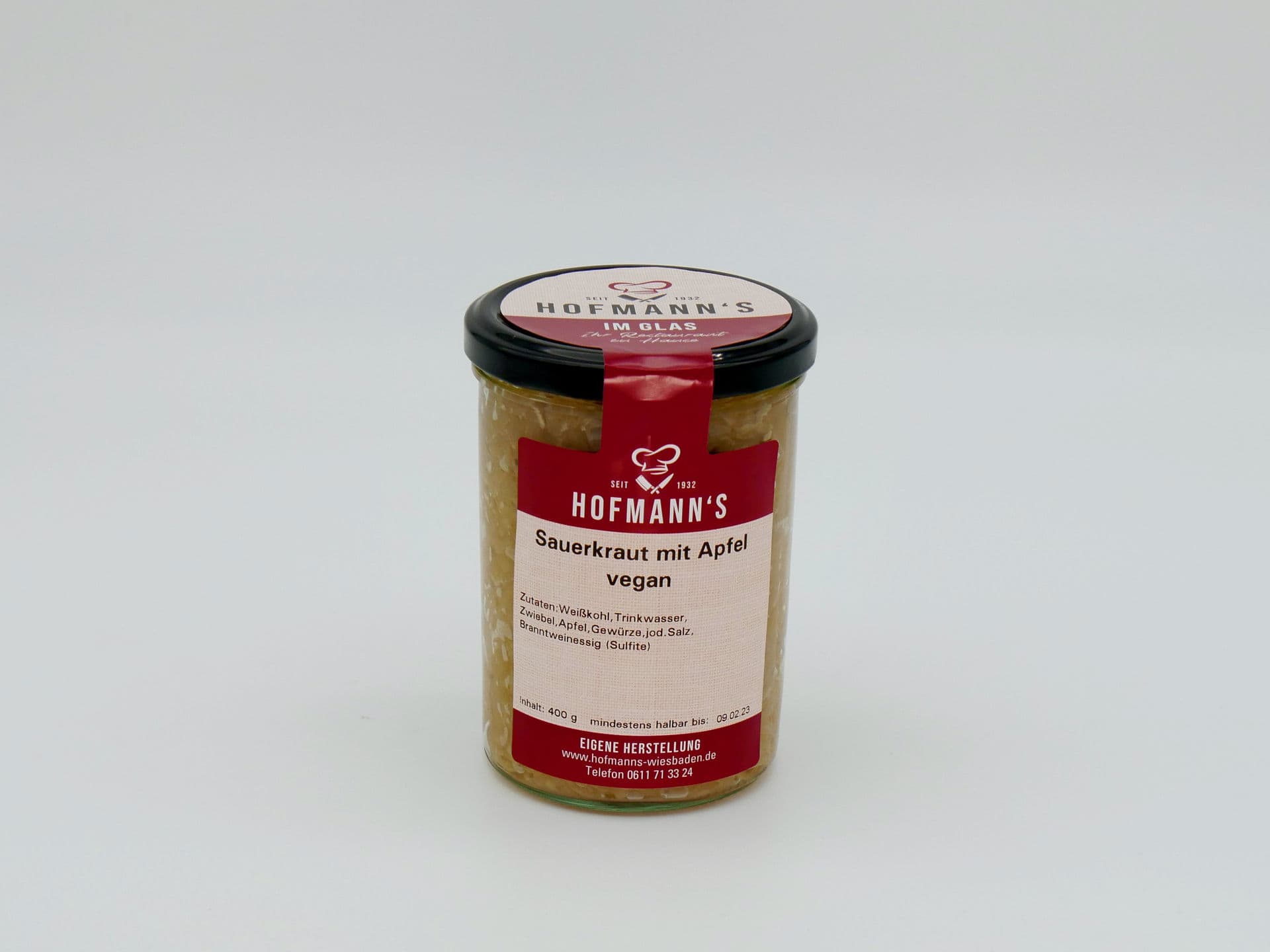 Sauerkraut mit Apfel